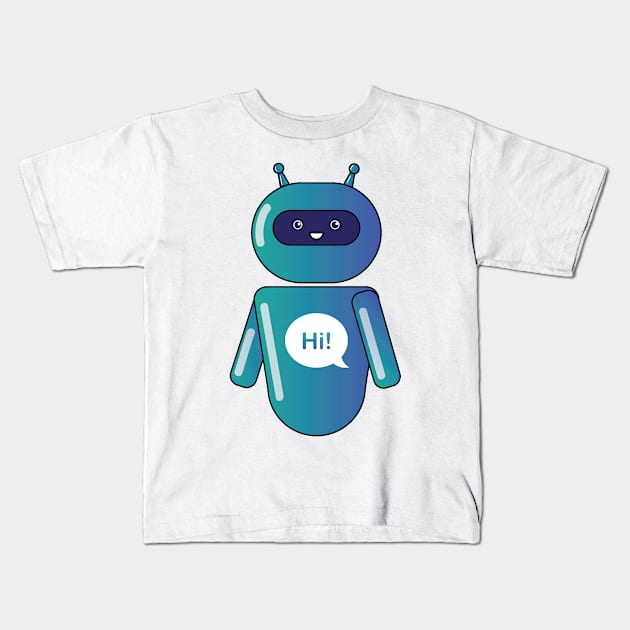 BOT Kids T-Shirt by Debbie's Art